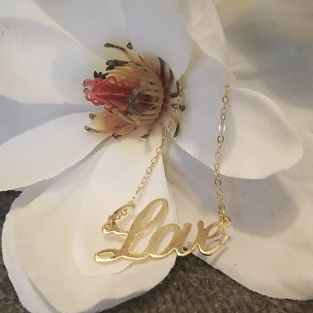 "Love" Necklace